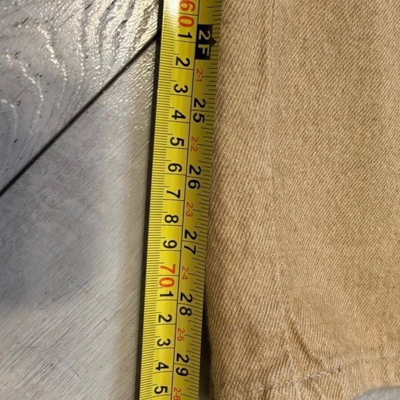 Vintage Branding tan men denim jeans Size W38 L30 inseam 30 - Picture 4 of 6